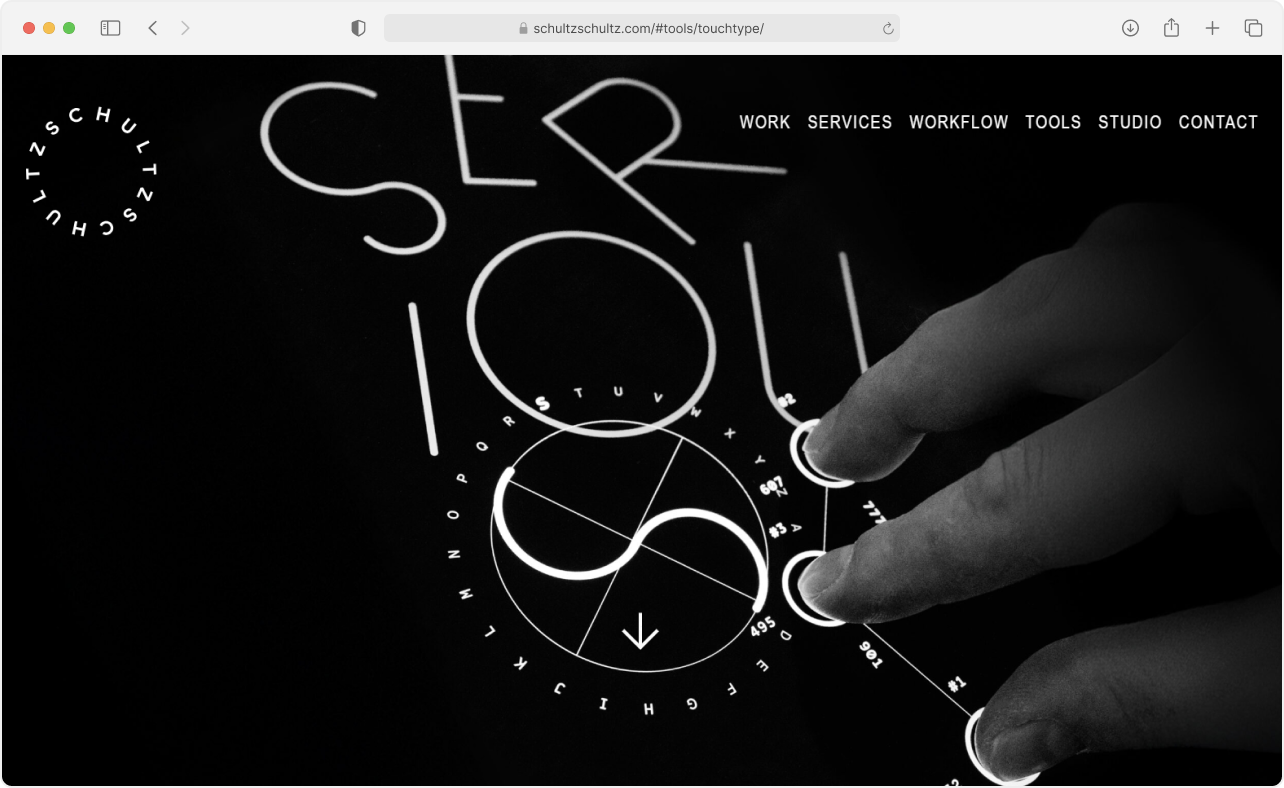 Screenshot of Schultzschultz TouchType